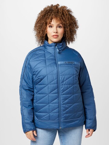 Veste de sport 'Multi Insulated ' ADIDAS TERREX en bleu : devant