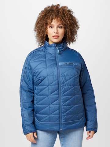 ADIDAS TERREX Athletic Jacket 'Multi Insulated ' in Blue: front