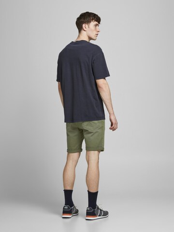 Regular Jean 'Rick' JACK & JONES en vert