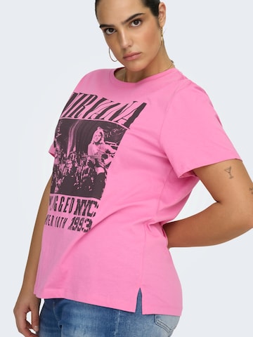 ONLY Carmakoma - Camiseta 'CARZHURI' en lila