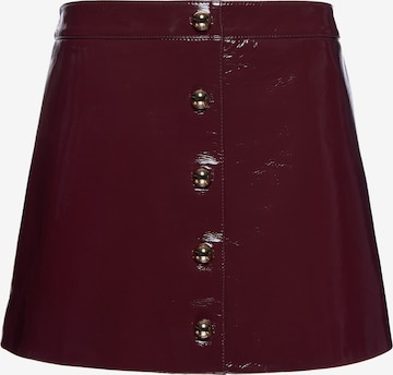 faina - Falda 'De Luxe' en rojo: frente