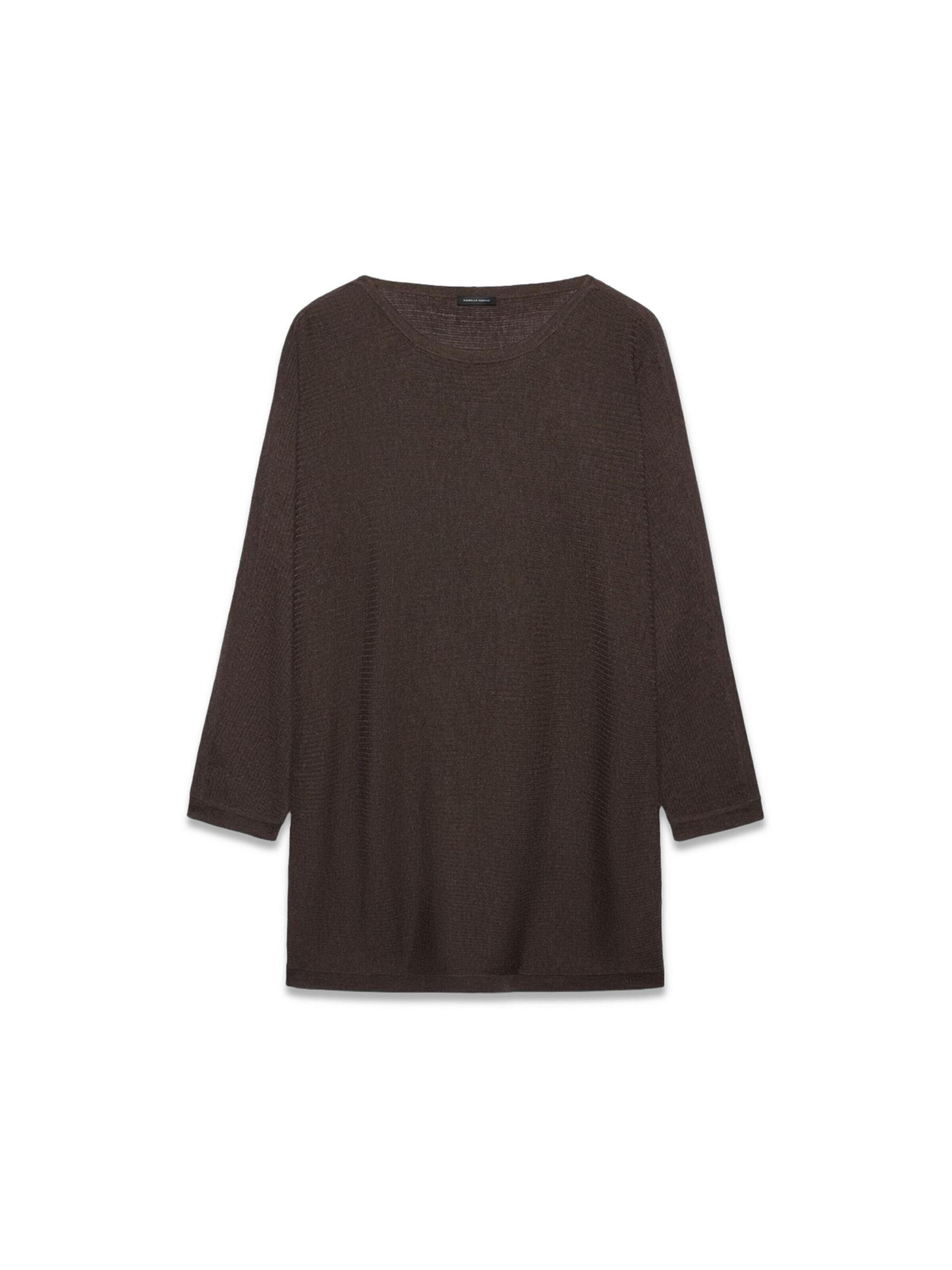 Pullover di Fiorella Rubino in marrone: frontale