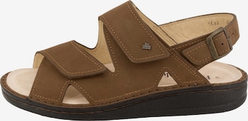 Finn Comfort Sandal 'Toro-S' in Brown: front