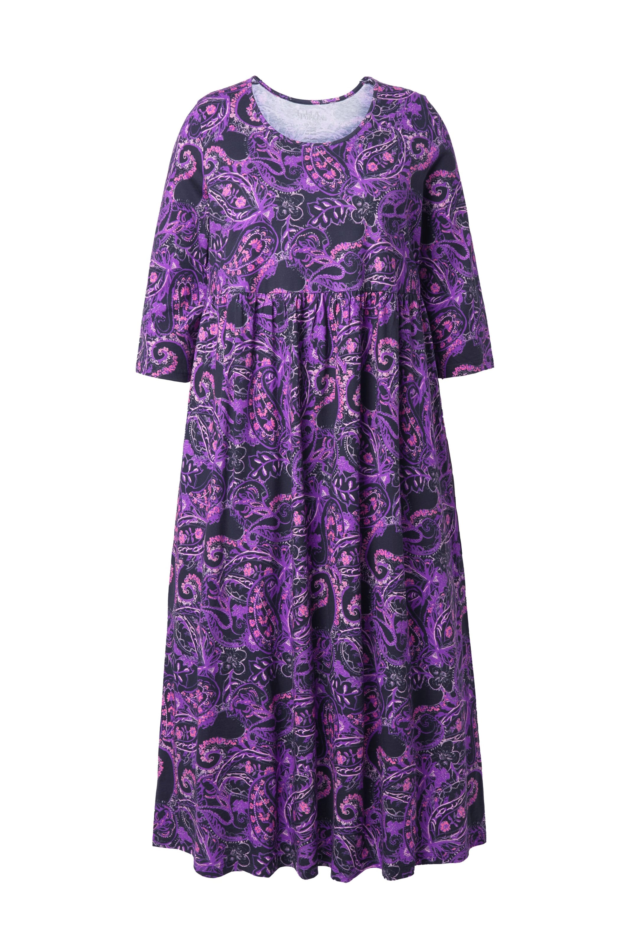 Ulla Popken Jurk in Lila: voorkant