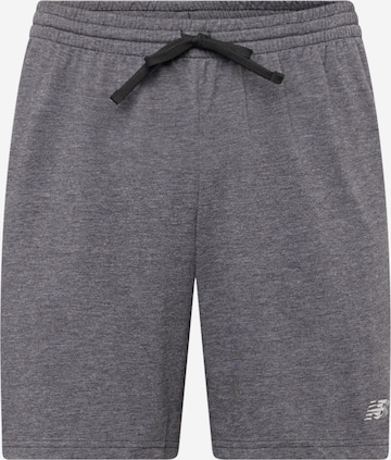 Regular Pantalon de sport new balance en noir : devant