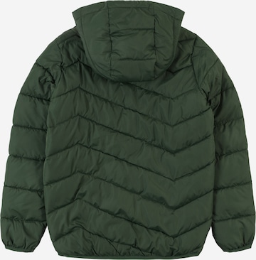 Jack & Jones Junior Prehodna jakna | zelena barva
