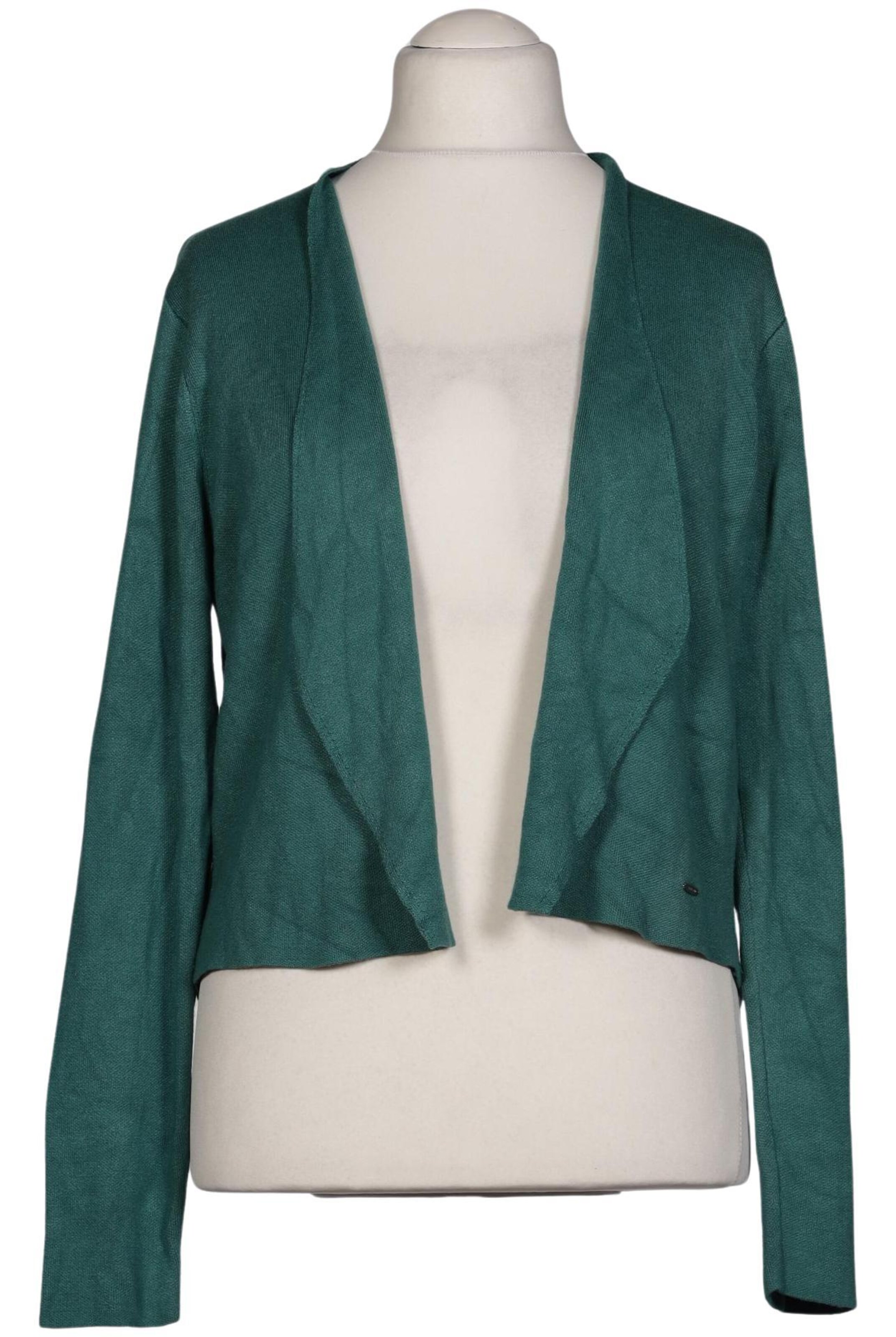 Betty & Co Strickjacke XXL in Grün: Vorderseite