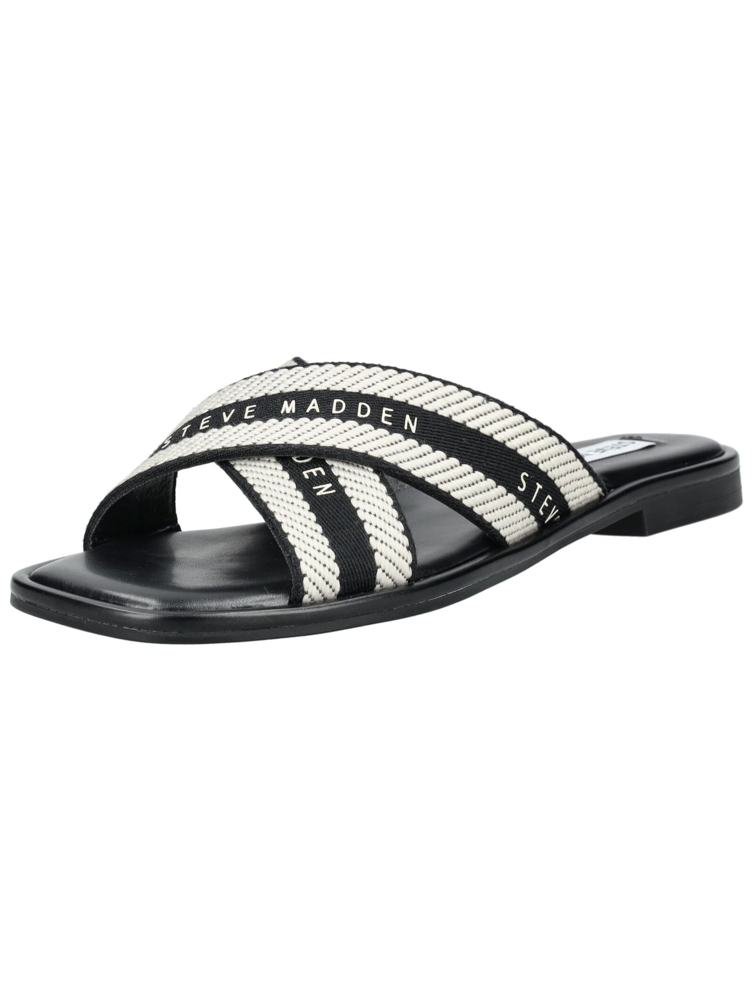 STEVE MADDEN Pantolette in Schwarz: Vorderseite