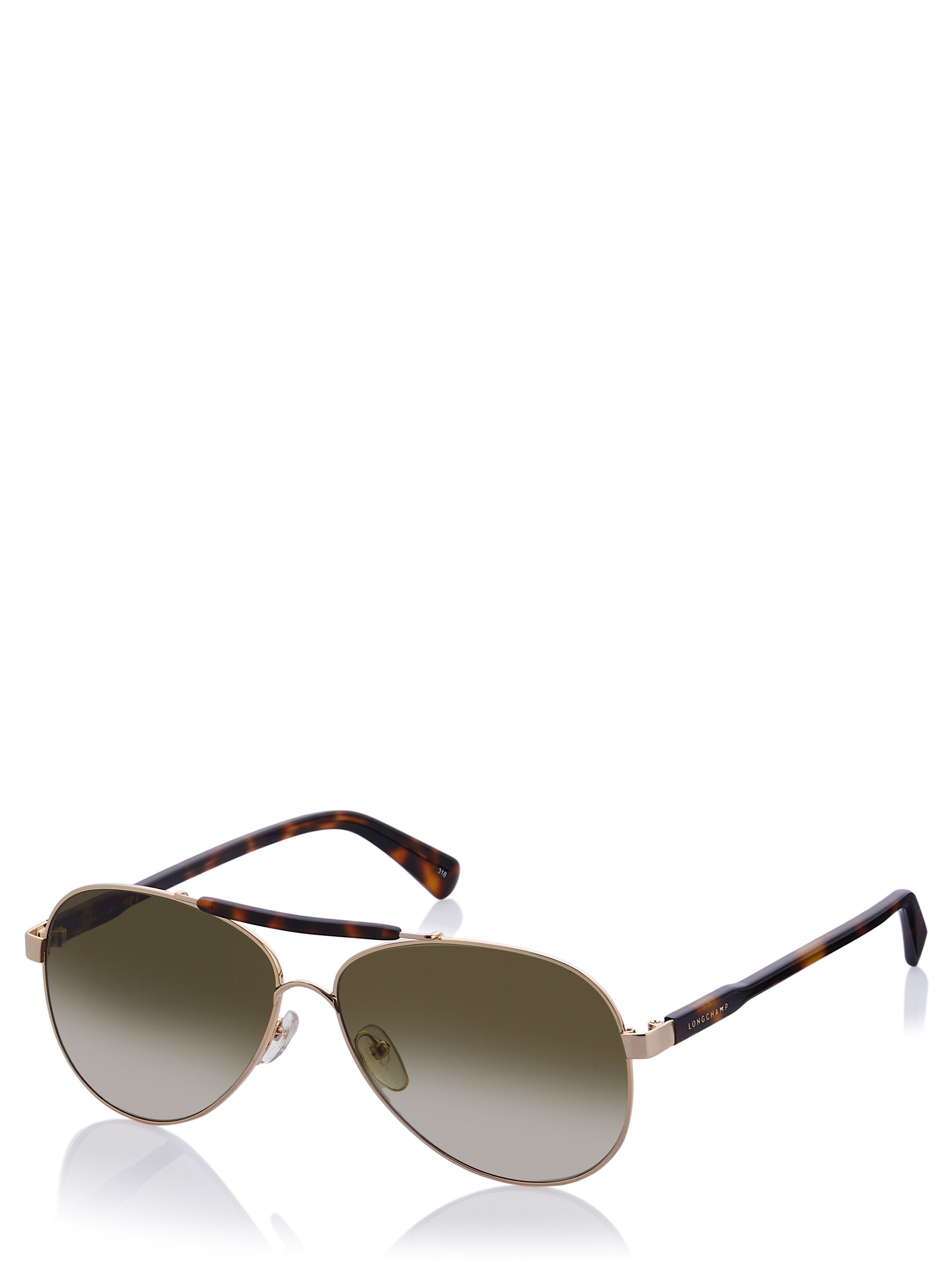 Lunettes de soleil 'Longchamp Sonnenbrille' Longchamp en or