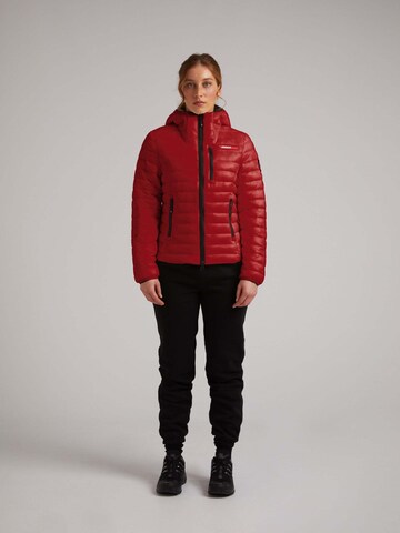 JACK1T Outdoor jacket ' SATEL1TE Kapuzen-Daunenjacke 2.0 ' in Red