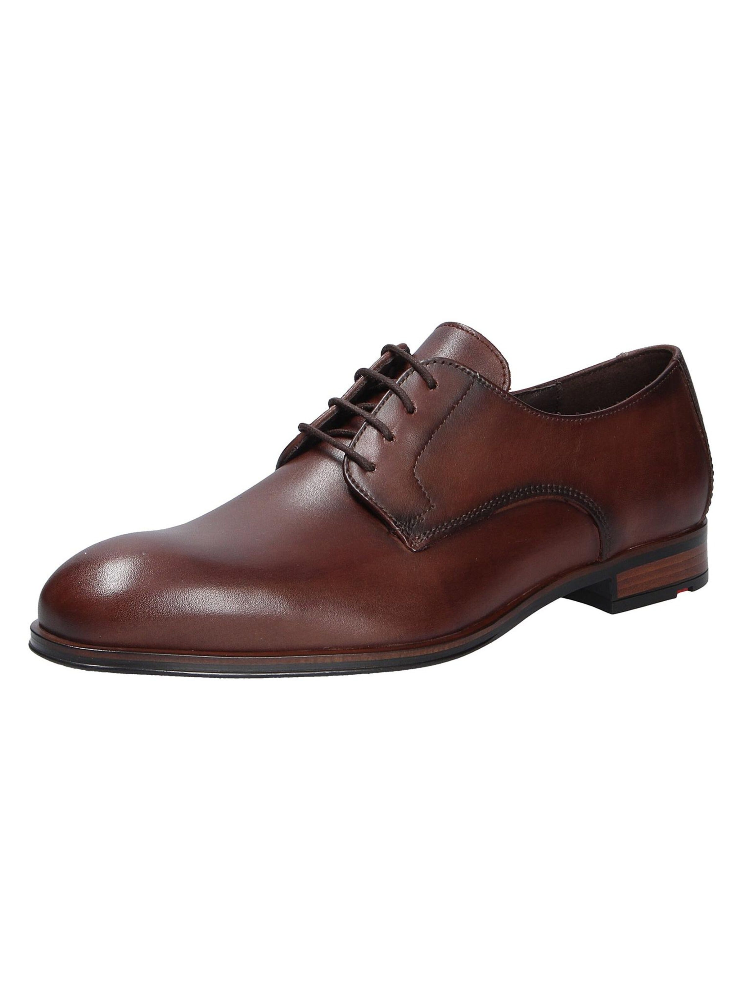 LLOYD Lace-Up Shoes 'Sabre' in Brown: front