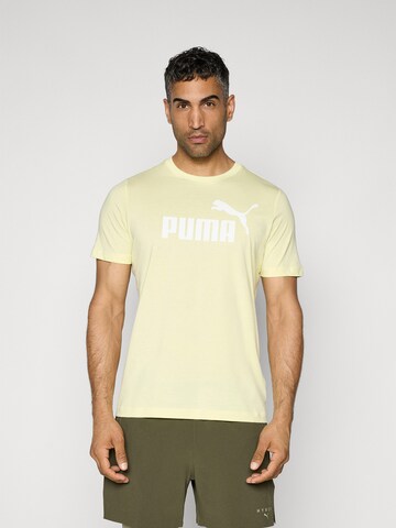 Maglia funzionale 'ESS No. 1' di PUMA in giallo: frontale