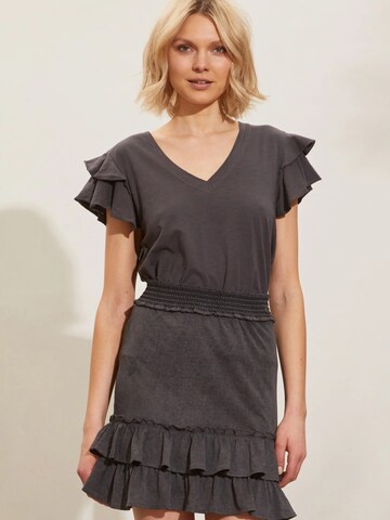 Jupe ' Fiona ' Odd Molly en gris : devant