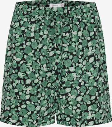 b.young Loose fit Pants in Green: front