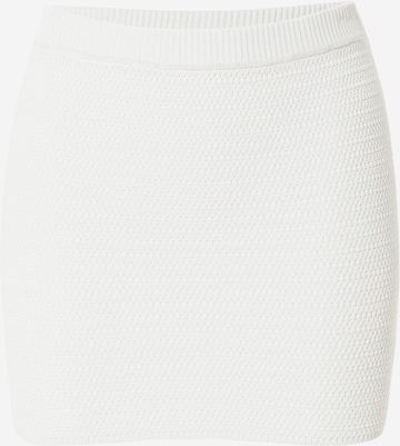 WEEKDAY Skirt 'Bay' in White: front