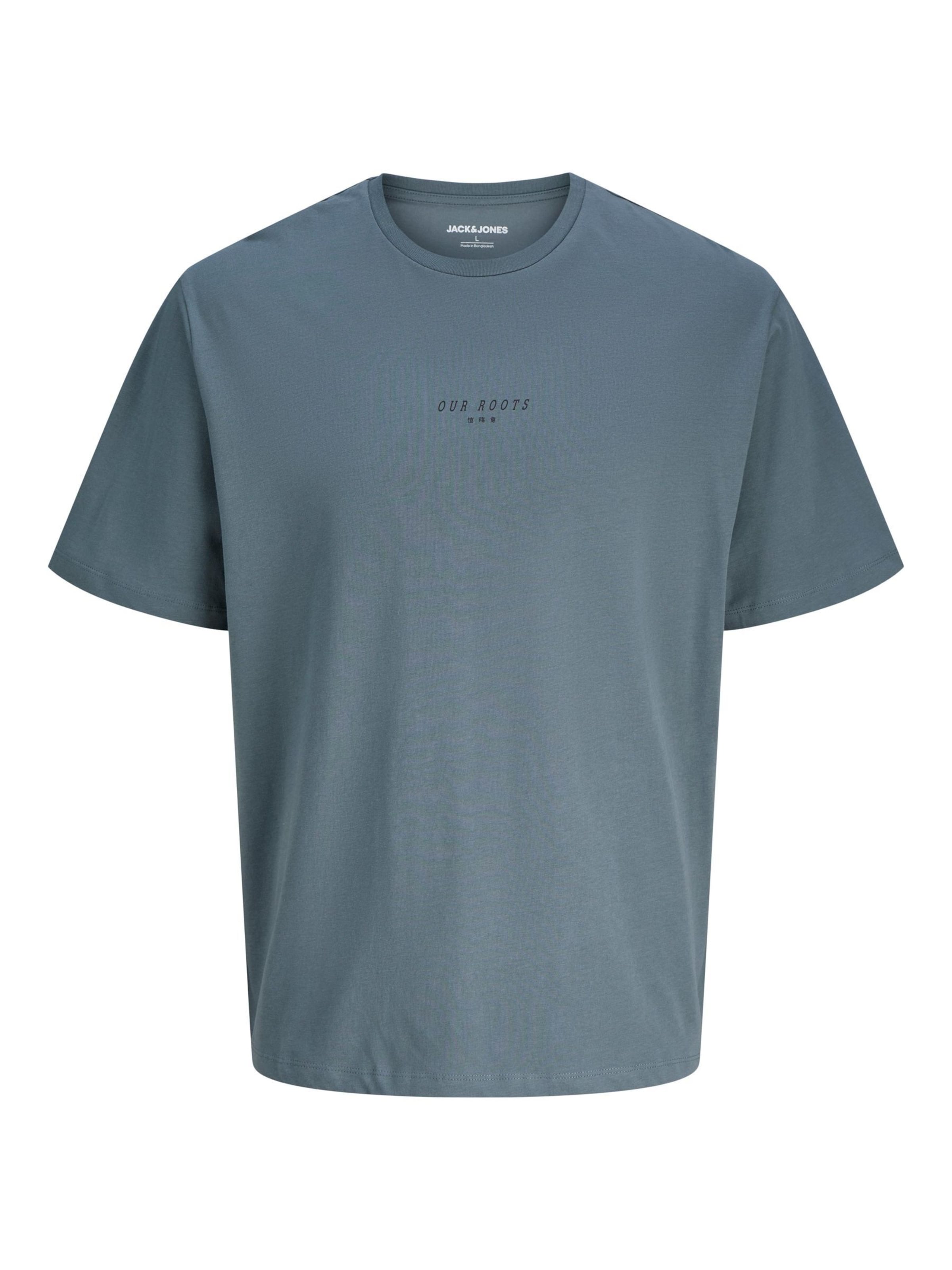 Jack & Jones Junior Shirt in Grijs: voorkant