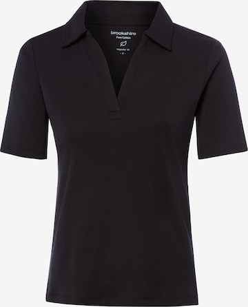 Brookshire Shirt in Black: front