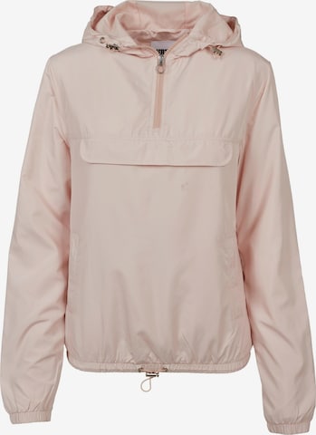 Veste mi-saison Urban Classics en rose : devant