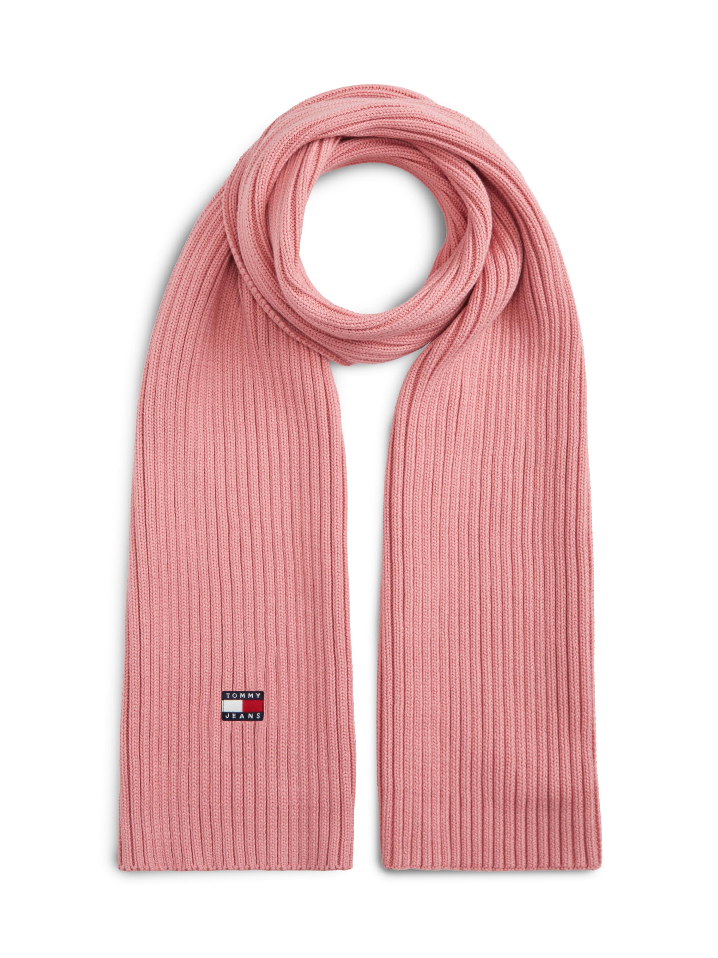 Tommy Jeans Schal 'HERITAGE' in Pink: Vorderseite