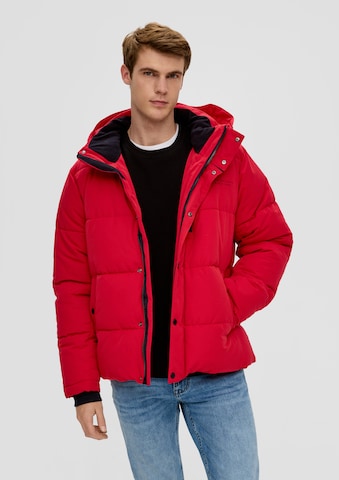 s.OliverZimska jakna - crvena boja: prednji dio