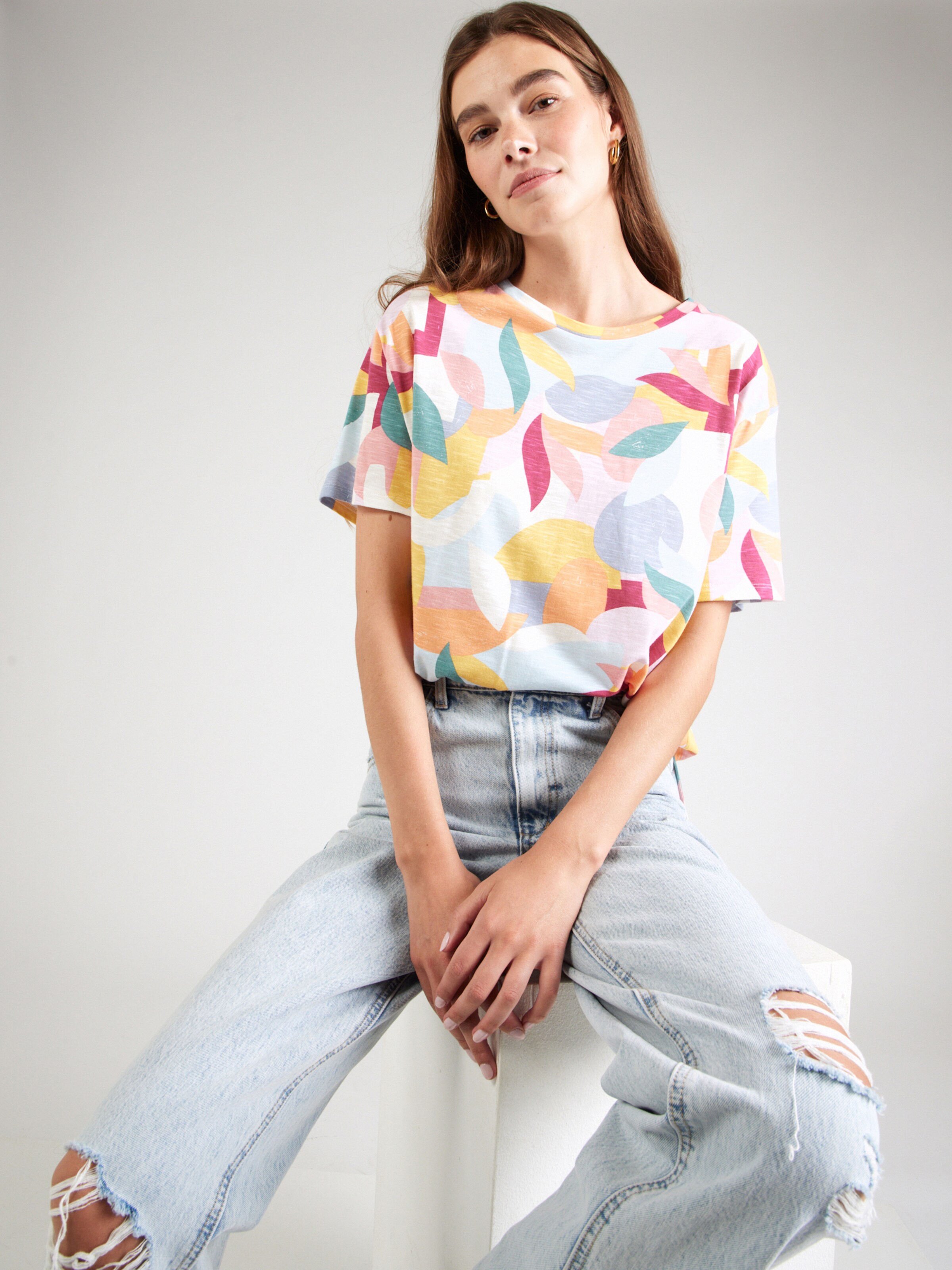 T shirt BONOBO en Creme ABOUT YOU