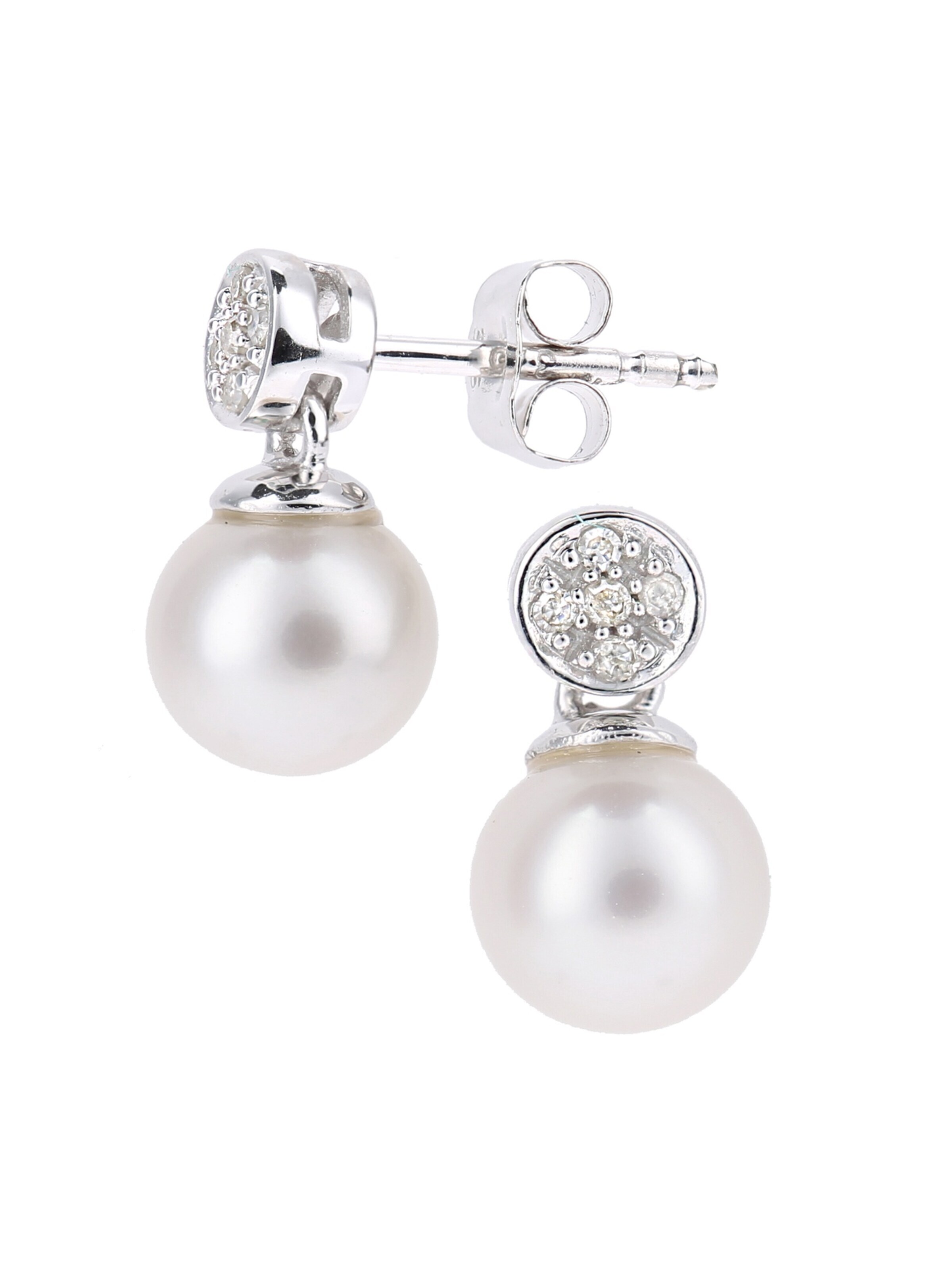 Boucles d'oreilles DIAMANT LETERNEL en argent