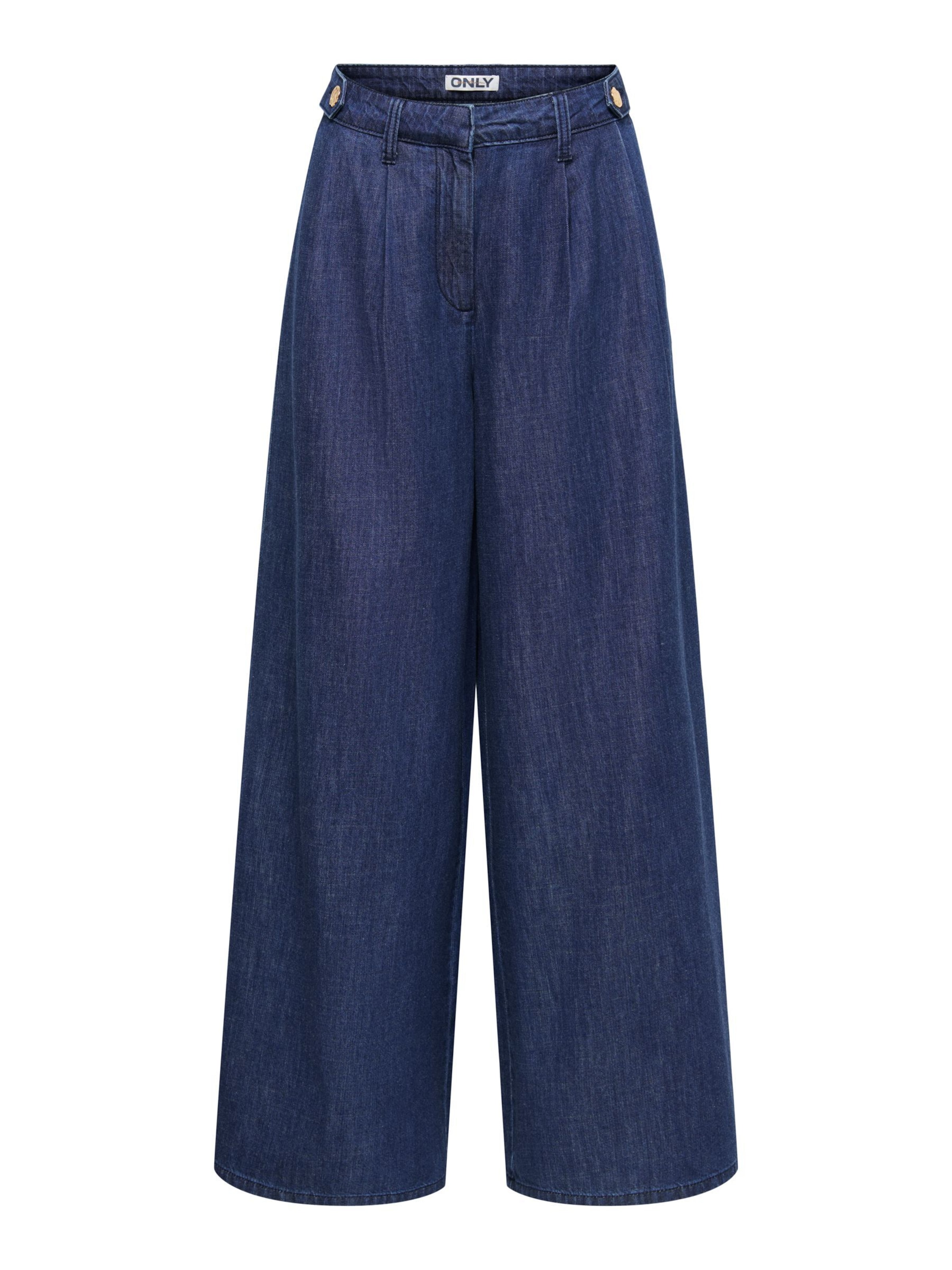 ONLY Pantalón vaquero plisado 'ONLPose' en azul, Vista del producto