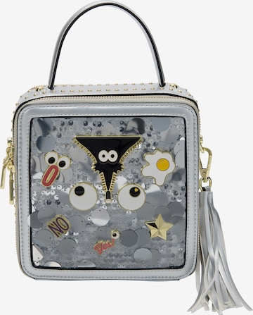 MYMO - Malas de tiracolo em prata: frente