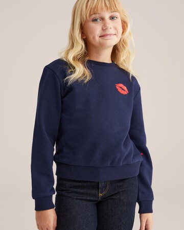 Sweat-shirt WE Fashion en bleu