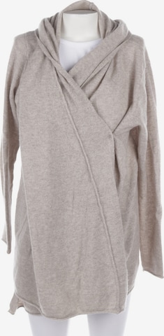 Velvet Sweater & Cardigan in S in Grey: front