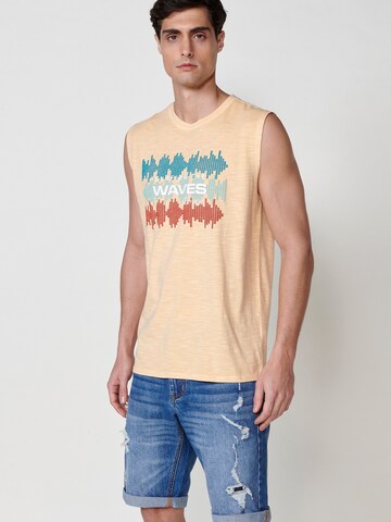 KOROSHI Shirt in Orange