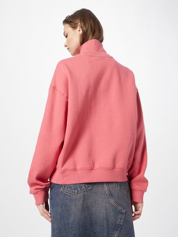 WEEKDAY Sweatshirt i pink