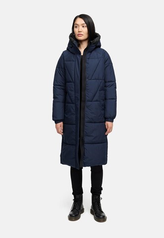 Cappotto invernale 'Yaskaa 16' di MARIKOO in blu: frontale