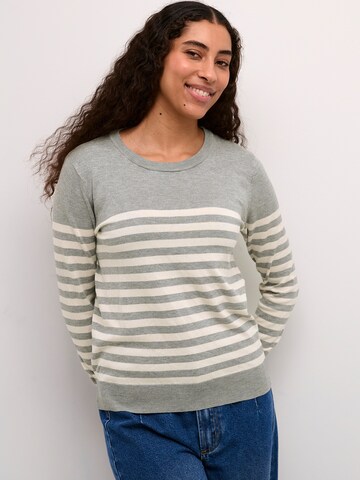 Kaffe Pullover 'Lizza' in Grau: Vorderseite