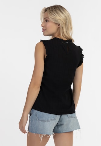 DreiMaster Vintage Blouse in Black