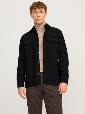 JACK & JONES Regular Fit Overgangsjakke 'JPRRaymond' i sort: forside