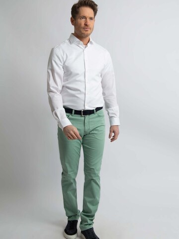 Coupe slim Chemise Steppin' out en blanc