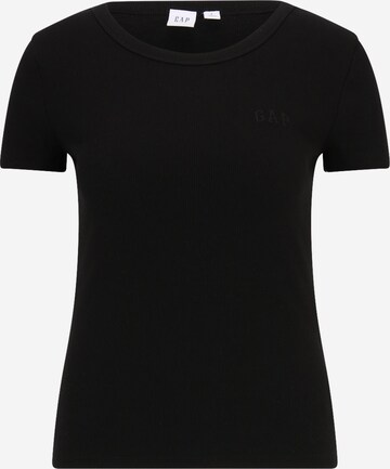 Gap Tall - Camiseta 'BRANNA RINGER' en negro: frente