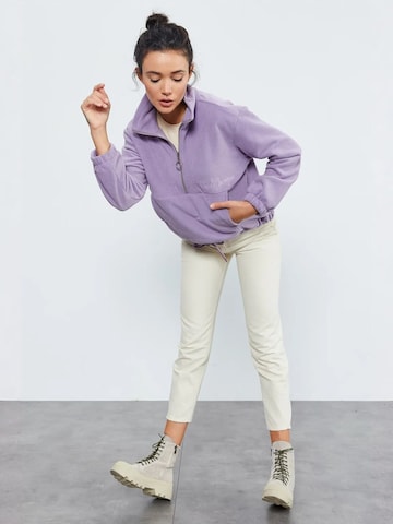 Tommy Life Bluza polarowa 'Sweatshirts' w kolorze fioletowy