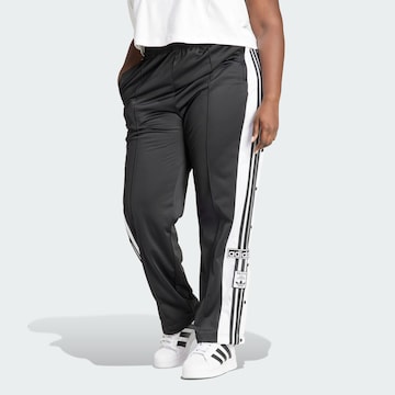 Regular Pantaloni 'Adibreak' de la ADIDAS ORIGINALS pe negru: față