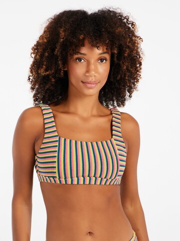 PROTEST Bustier Bikini 'PRTTube'‌‌‌‌‌‌‌ in Pink