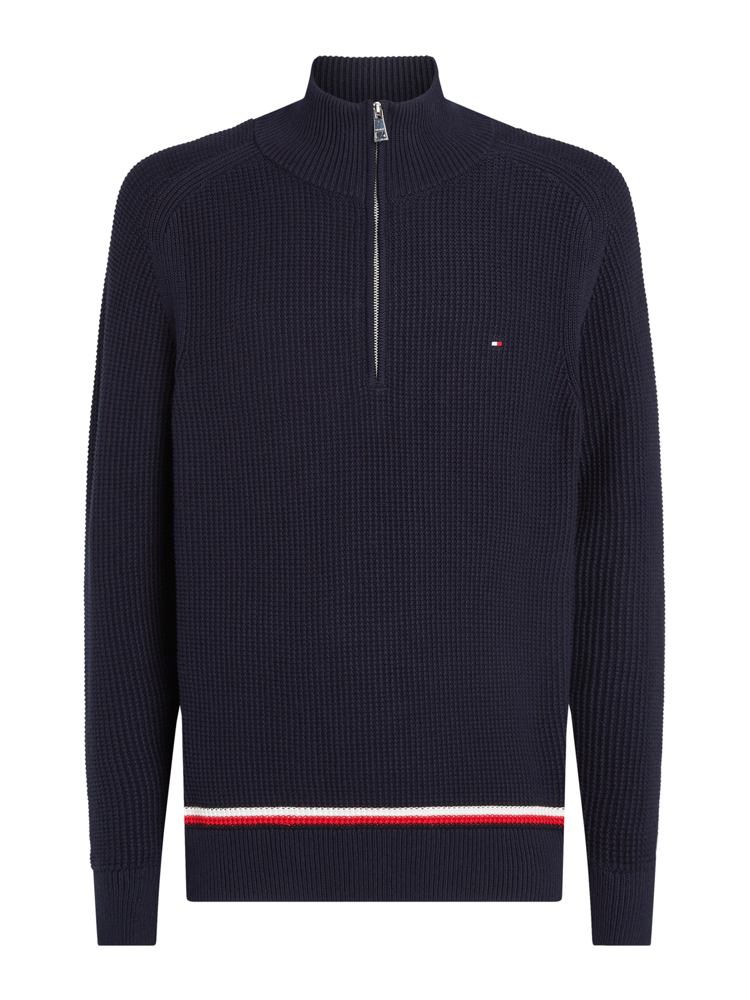 Pull-over TOMMY HILFIGER en bleu : devant