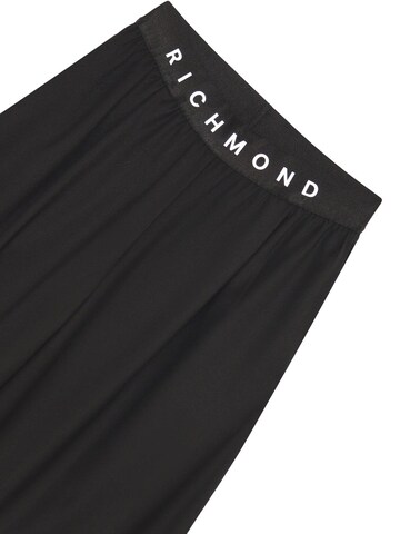 John Richmond Wide Leg Hose 'Skyscraper' in Schwarz