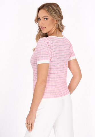 Cardigan faina en rose
