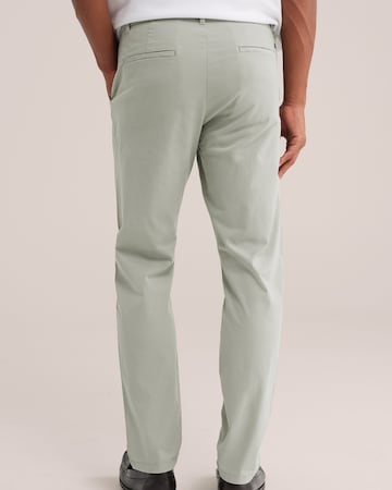 WE Fashion - regular Pantalón chino en verde