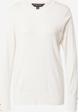 Dorothy Perkins Sweater in White: front