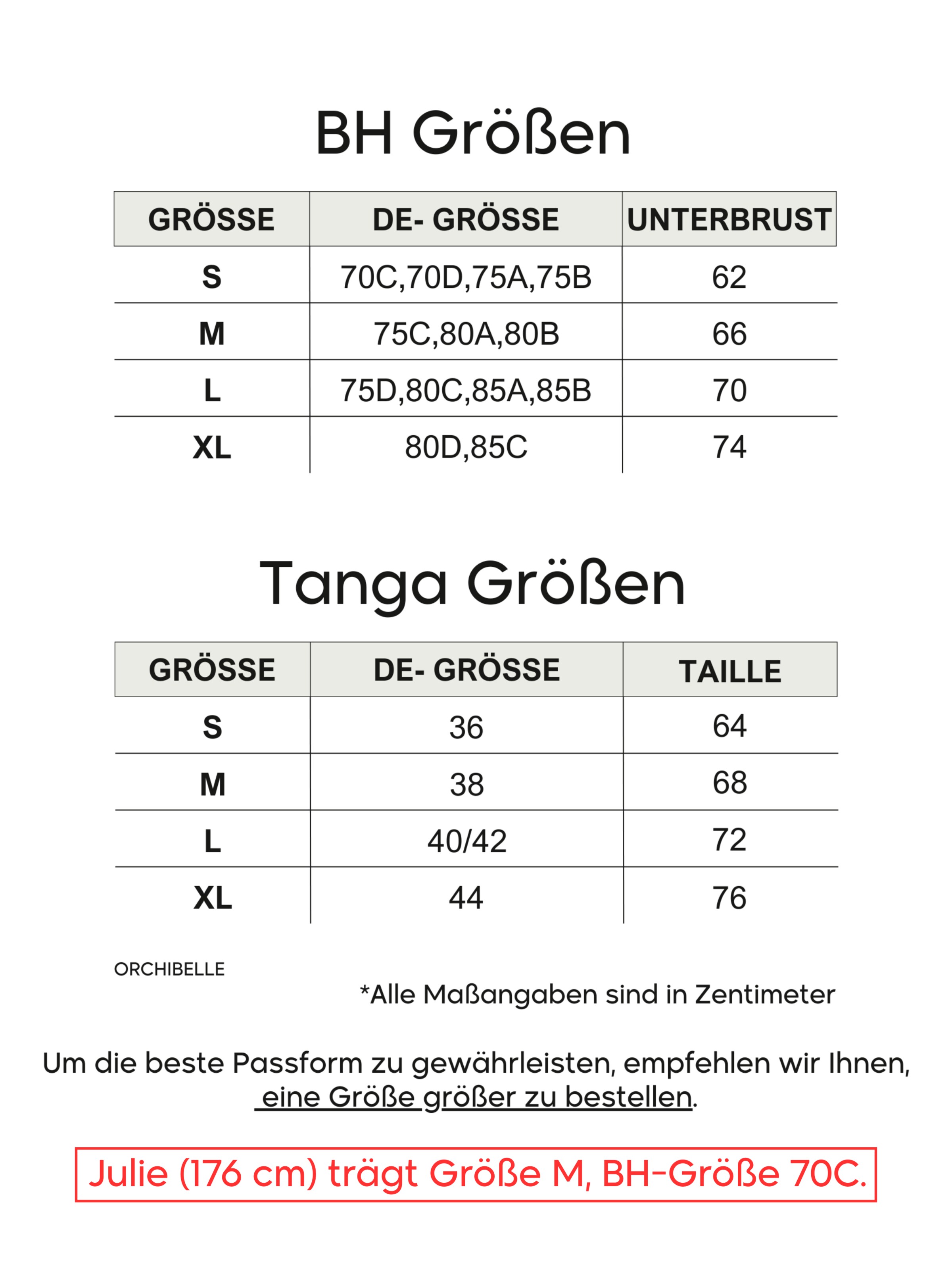 Orchibelle Bustier Wäsche-Sets in Weiß