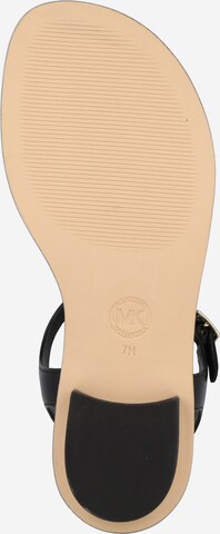 MICHAEL Michael Kors T-bar sandals 'MALLORY' in Black