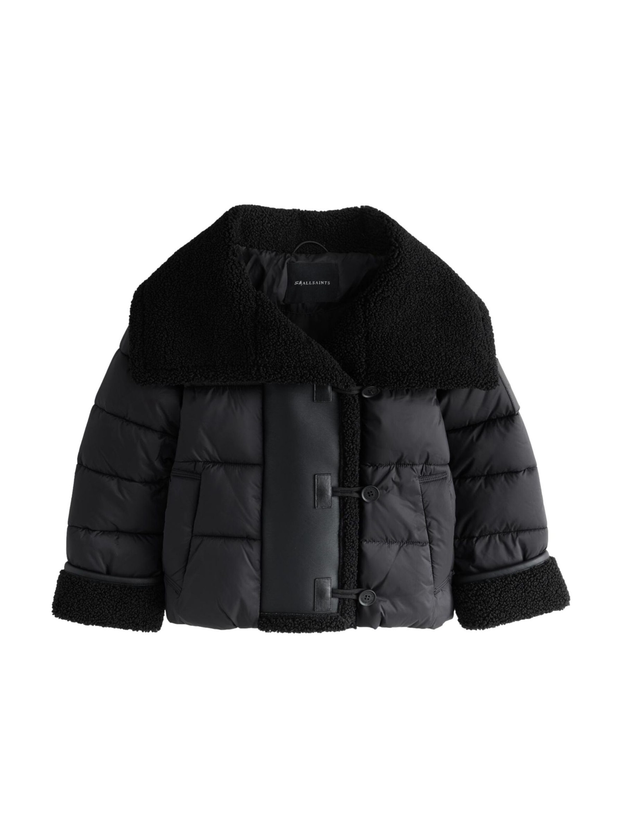 smALLSAINTS Vinterjakke i sort, Produktvisning