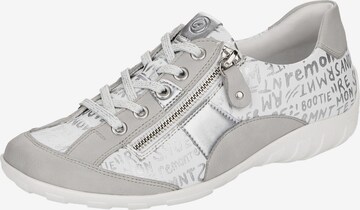 REMONTE Athletic Lace-Up Shoes in White: front